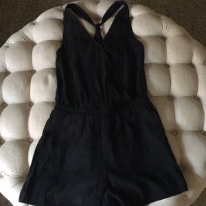 NWT Loft Black Romper